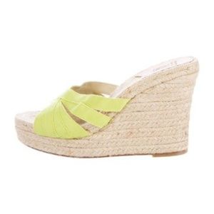 Stubbs & Wooton Espadrille Wedge Sandals